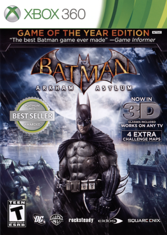Batman: Arkham Asylum [Game of the Year]